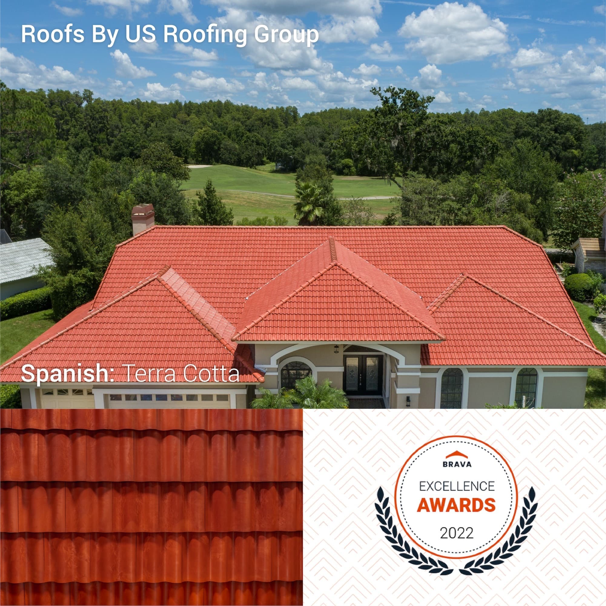 US Roofing LLC Brava Tile 2022 Award